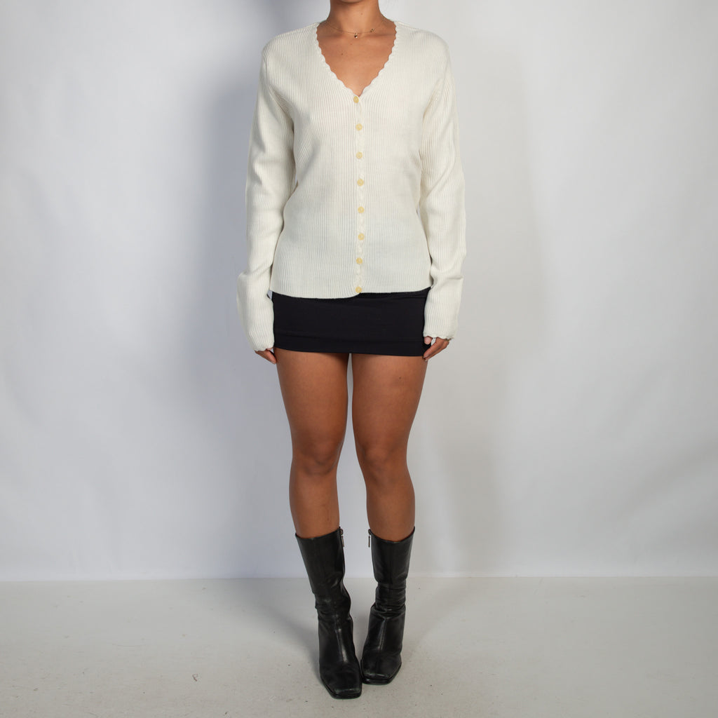 CREAM KNIT CARDIGAN