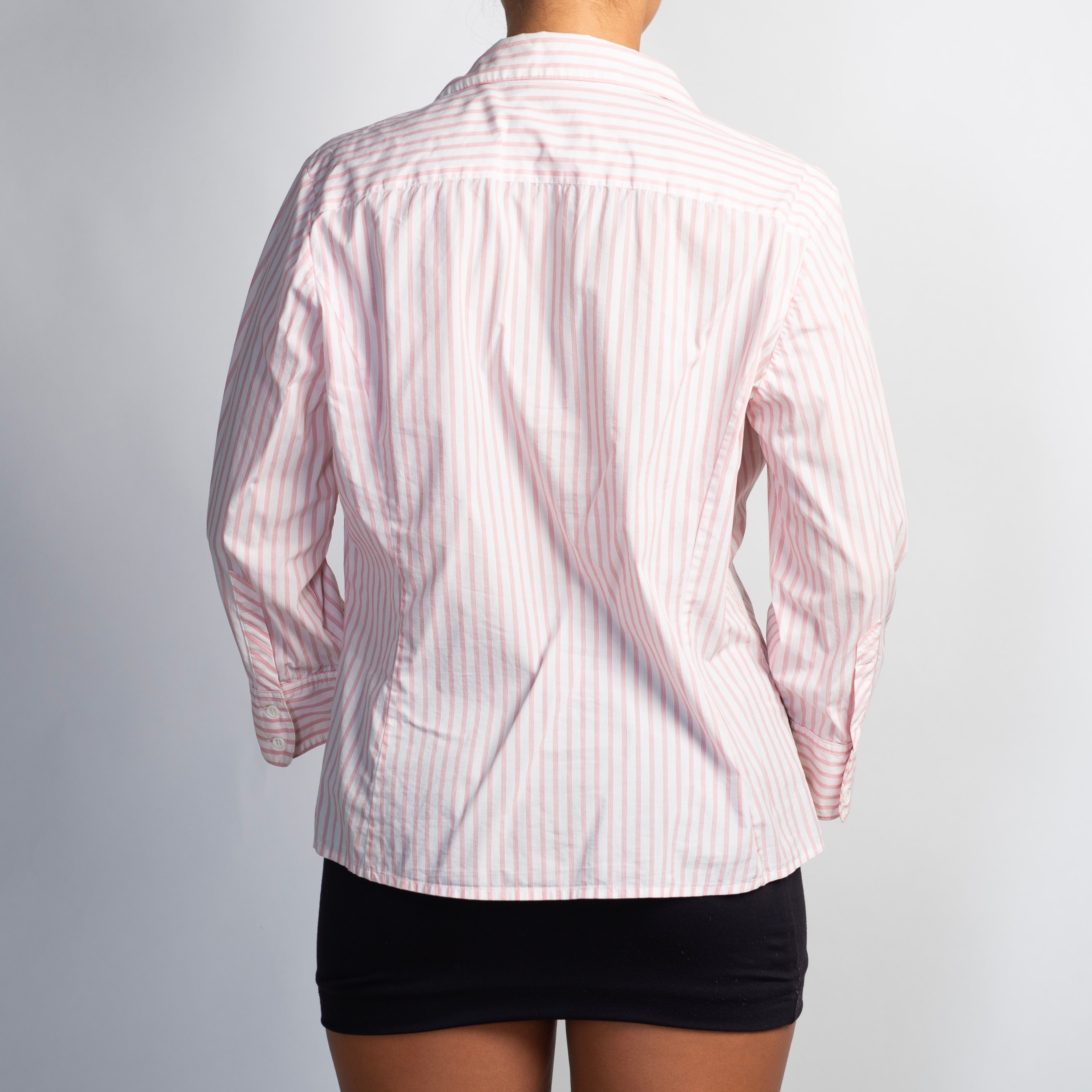STRIPE 3/4 SLEEVE BLOUSE