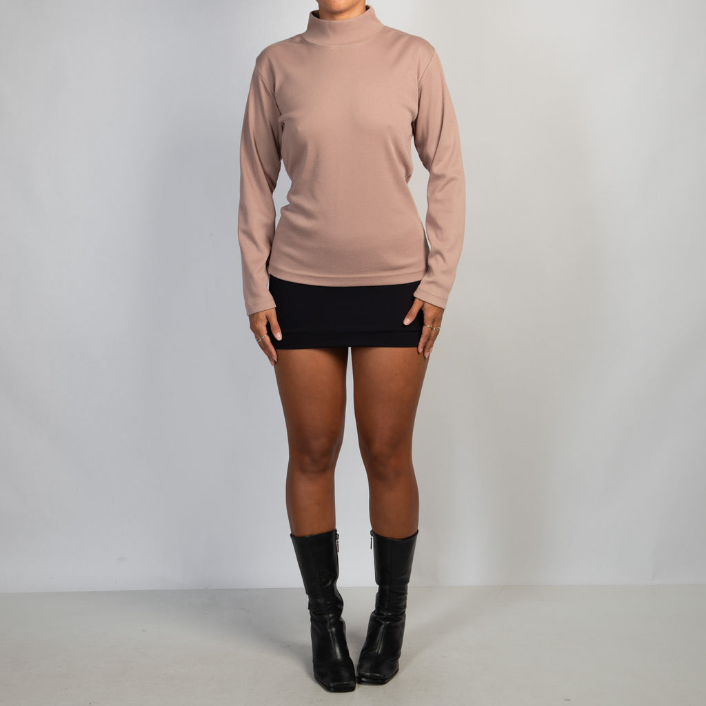 MOCKNECK LONG SLEEVE TOP