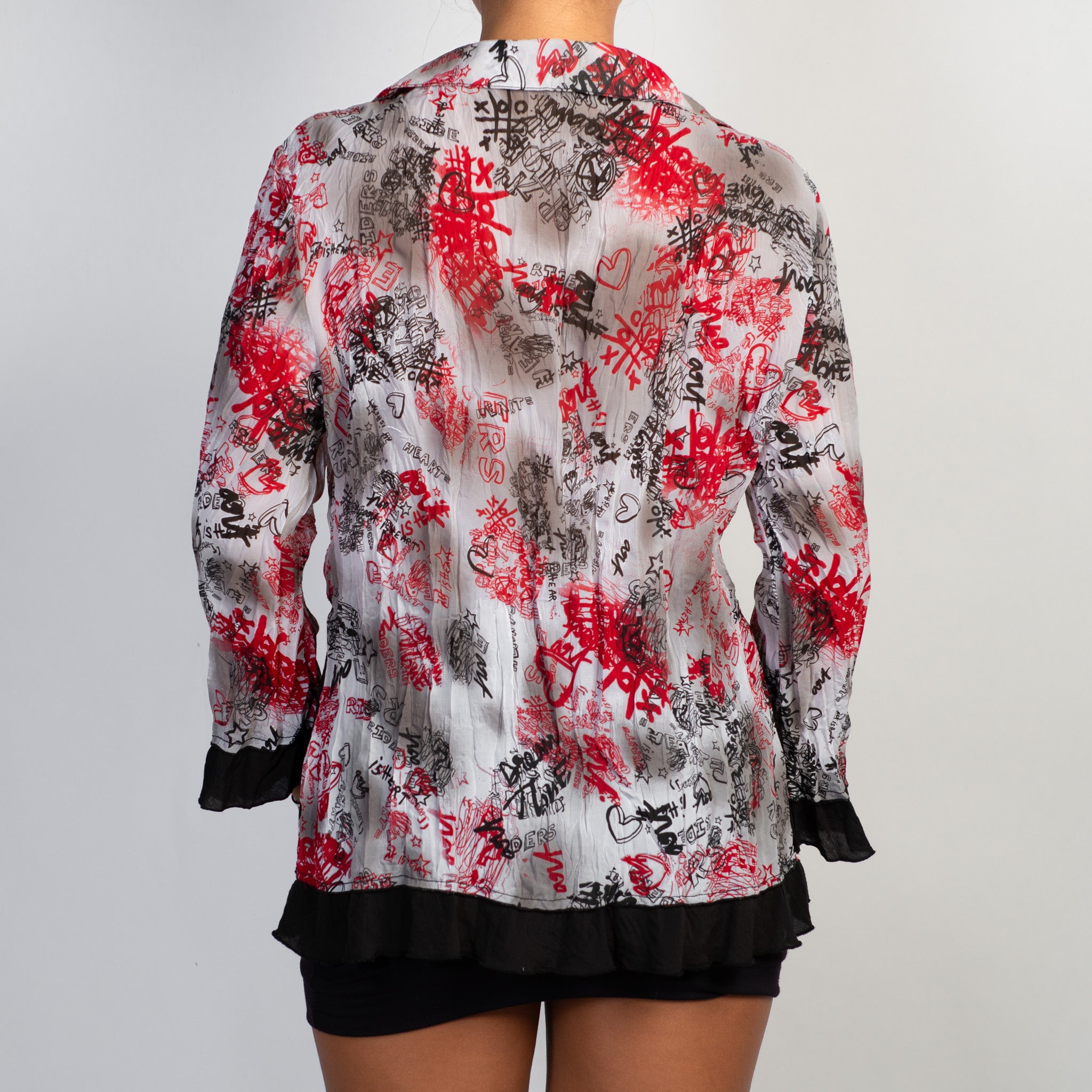 PATTERN TEXTURE BLOUSE