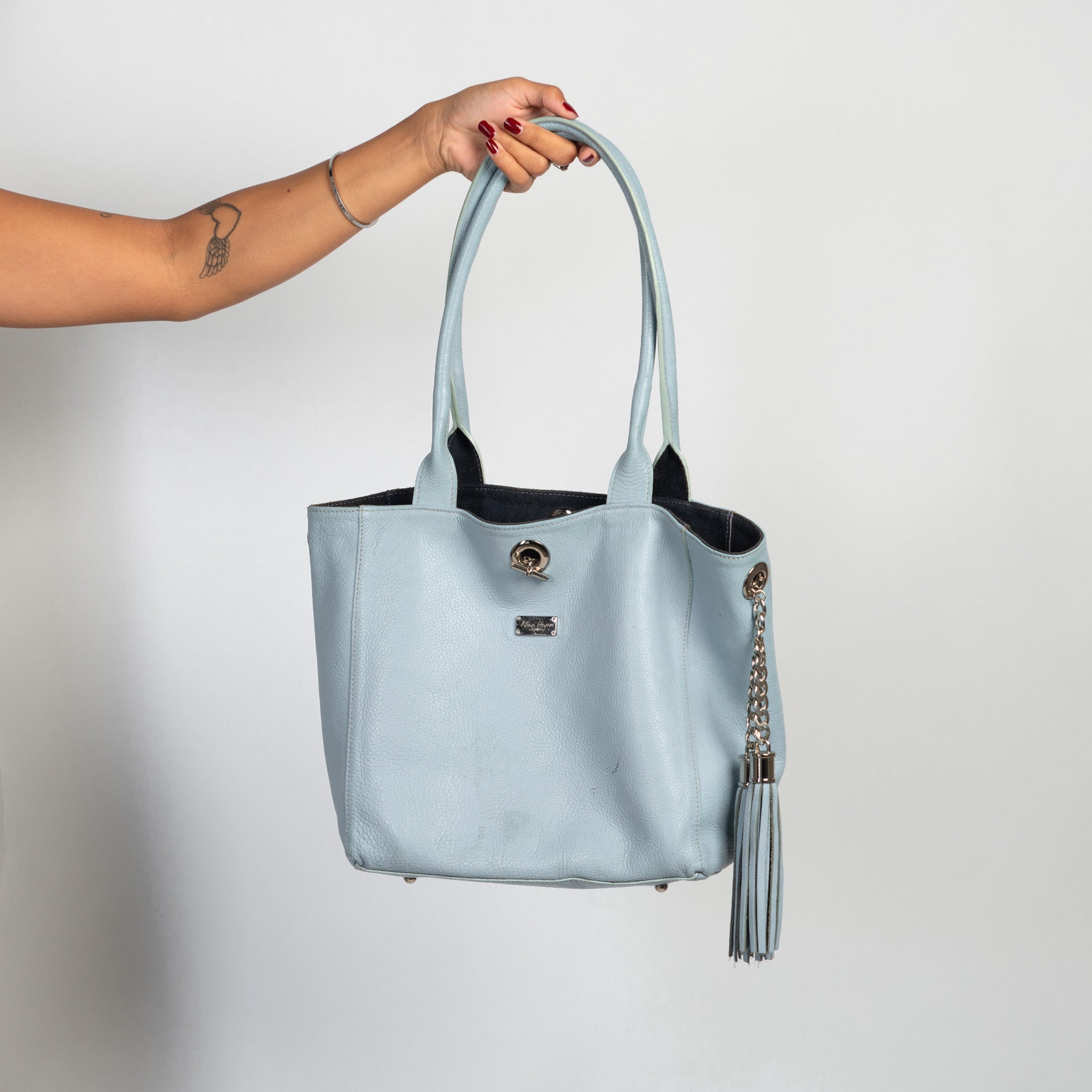 BLUE REVERSIBLE BAG