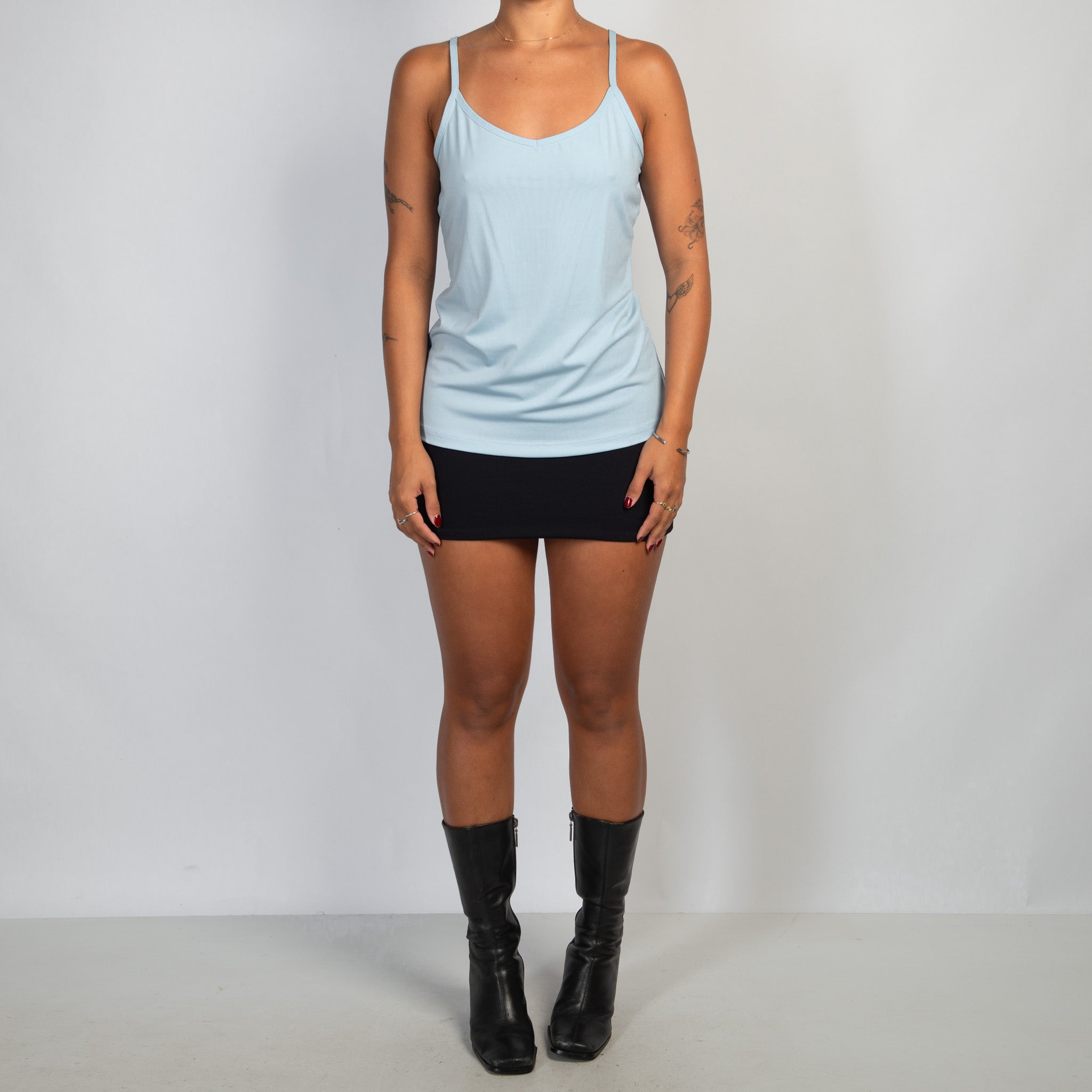 BABY BLUE STRETCH CAMISOLE