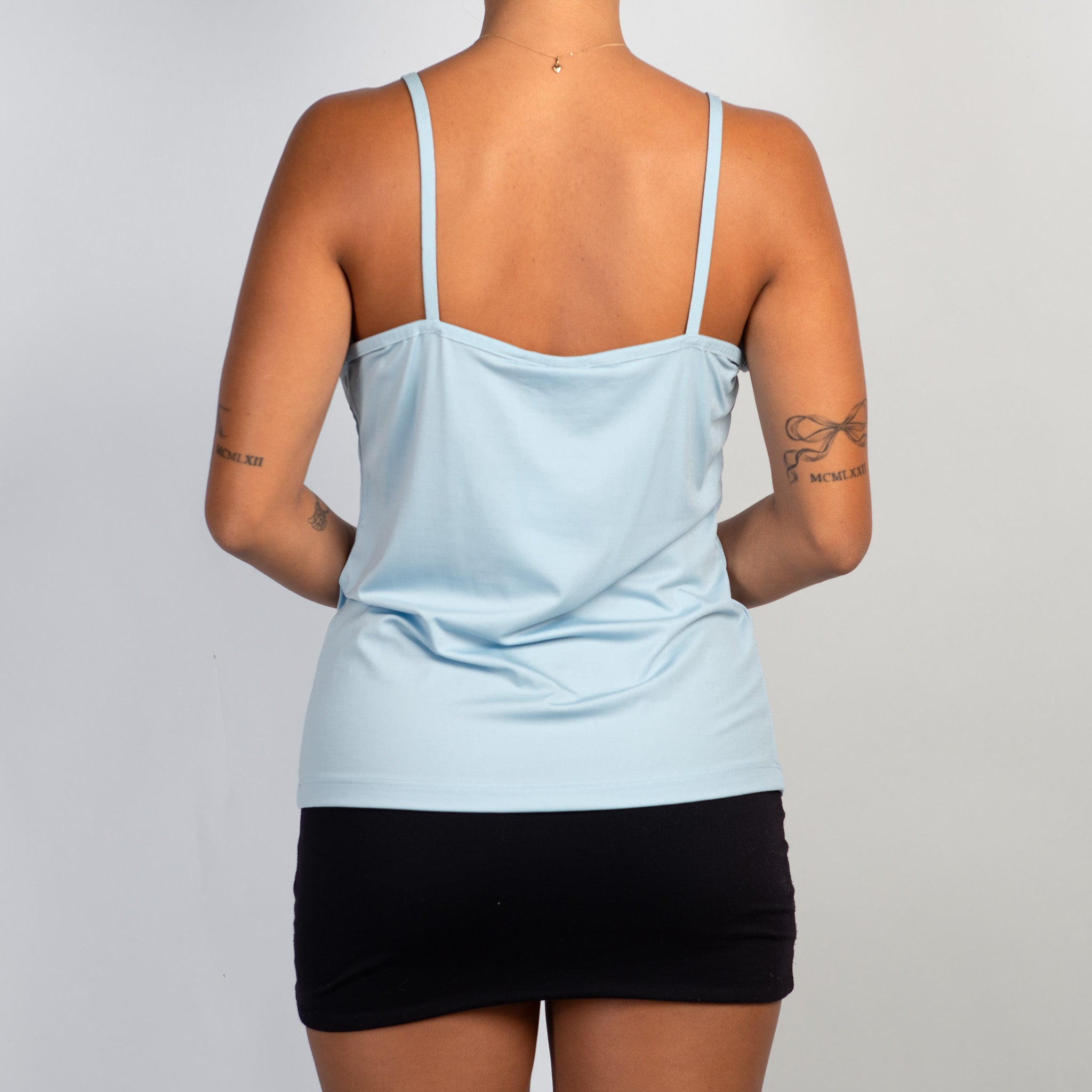 BABY BLUE STRETCH CAMISOLE