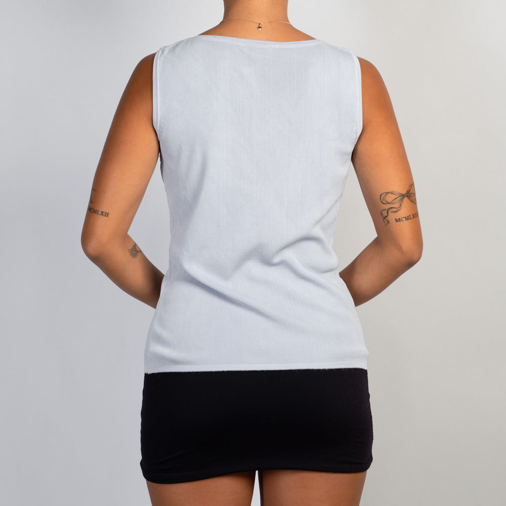 LILAC BEADED TOP