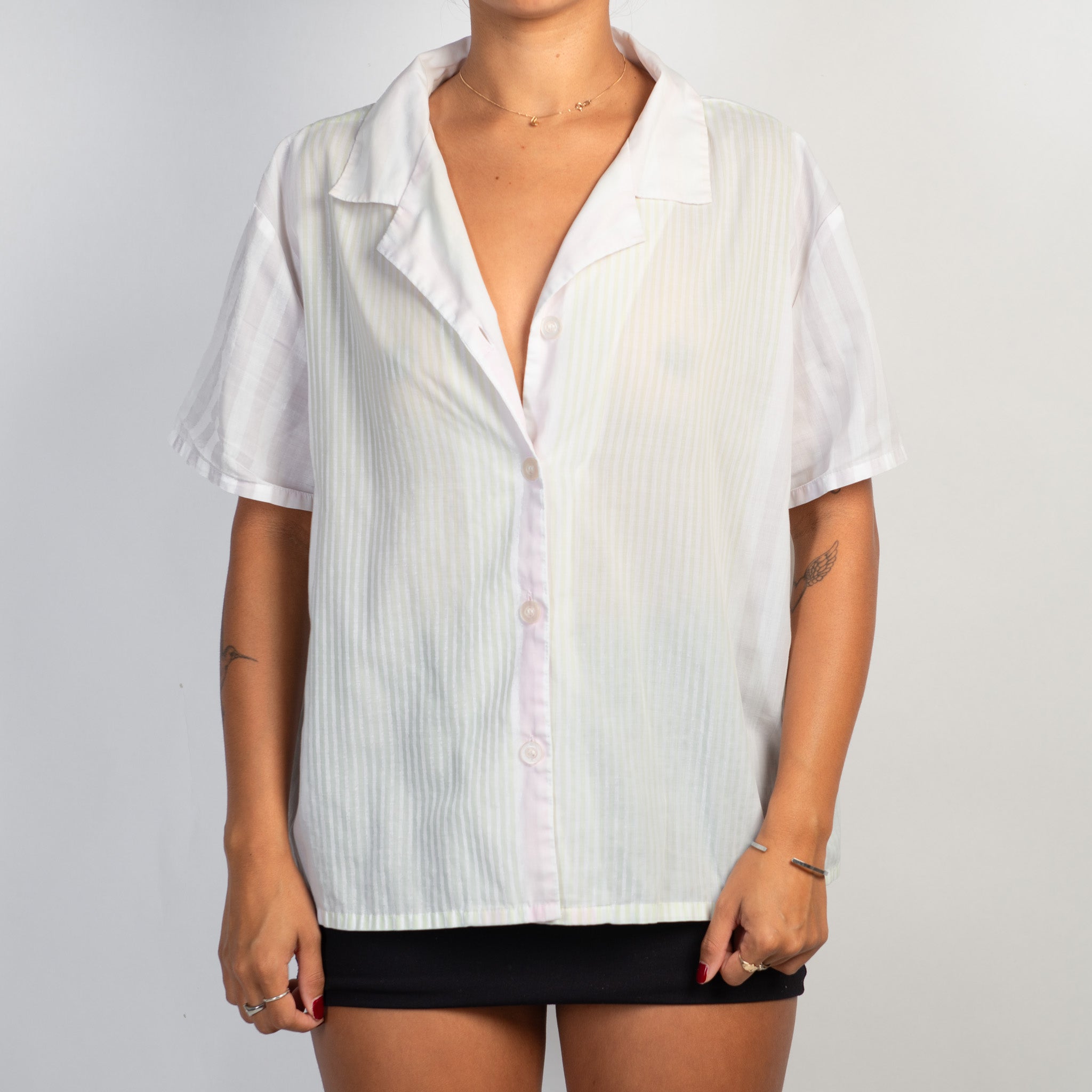 PASTEL STRIPE BLOUSE