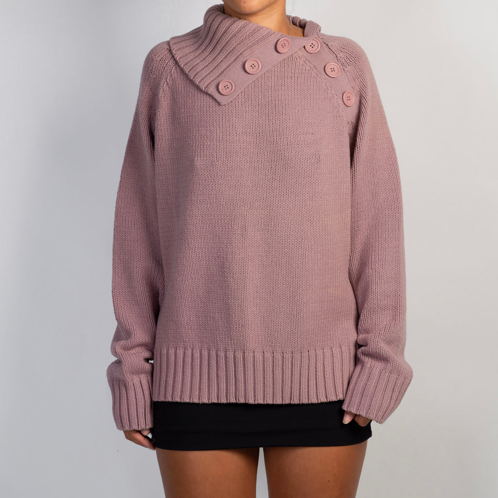 MAUVE KNIT SWEATER