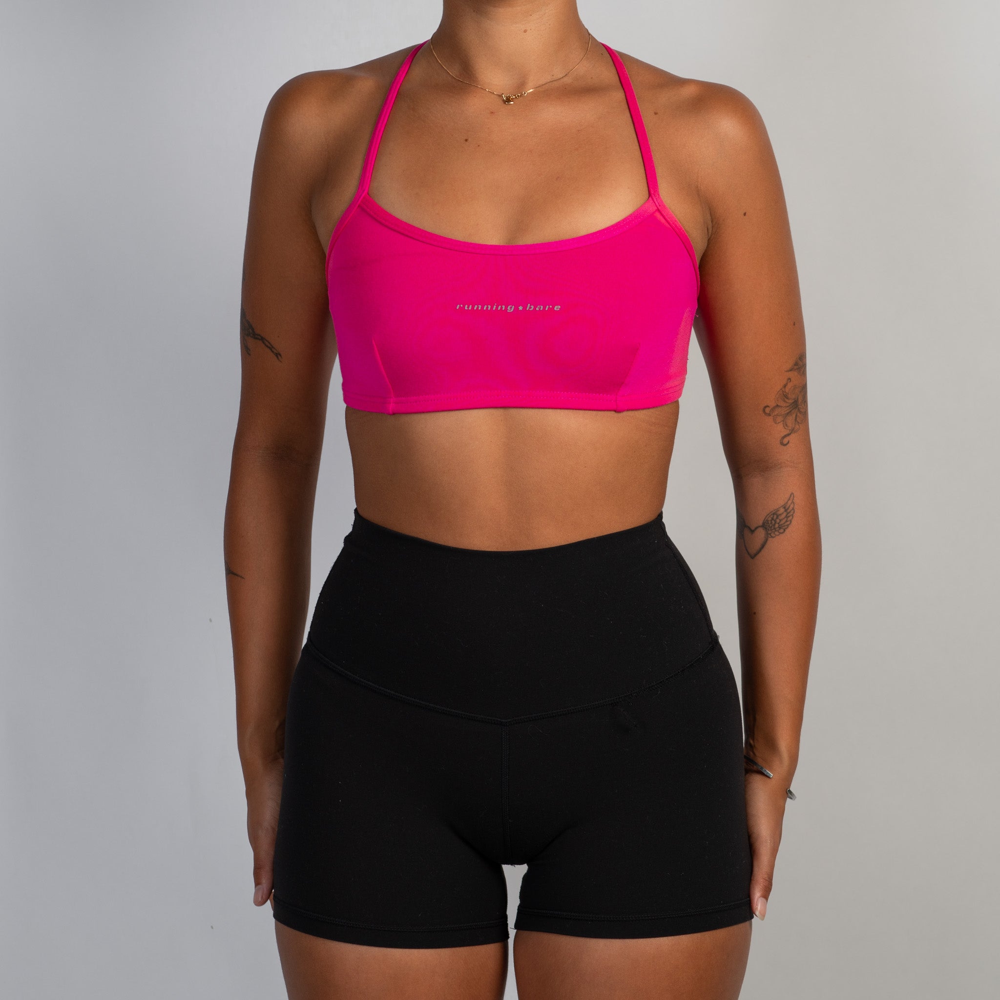 HOT PINK SPORTS BRA