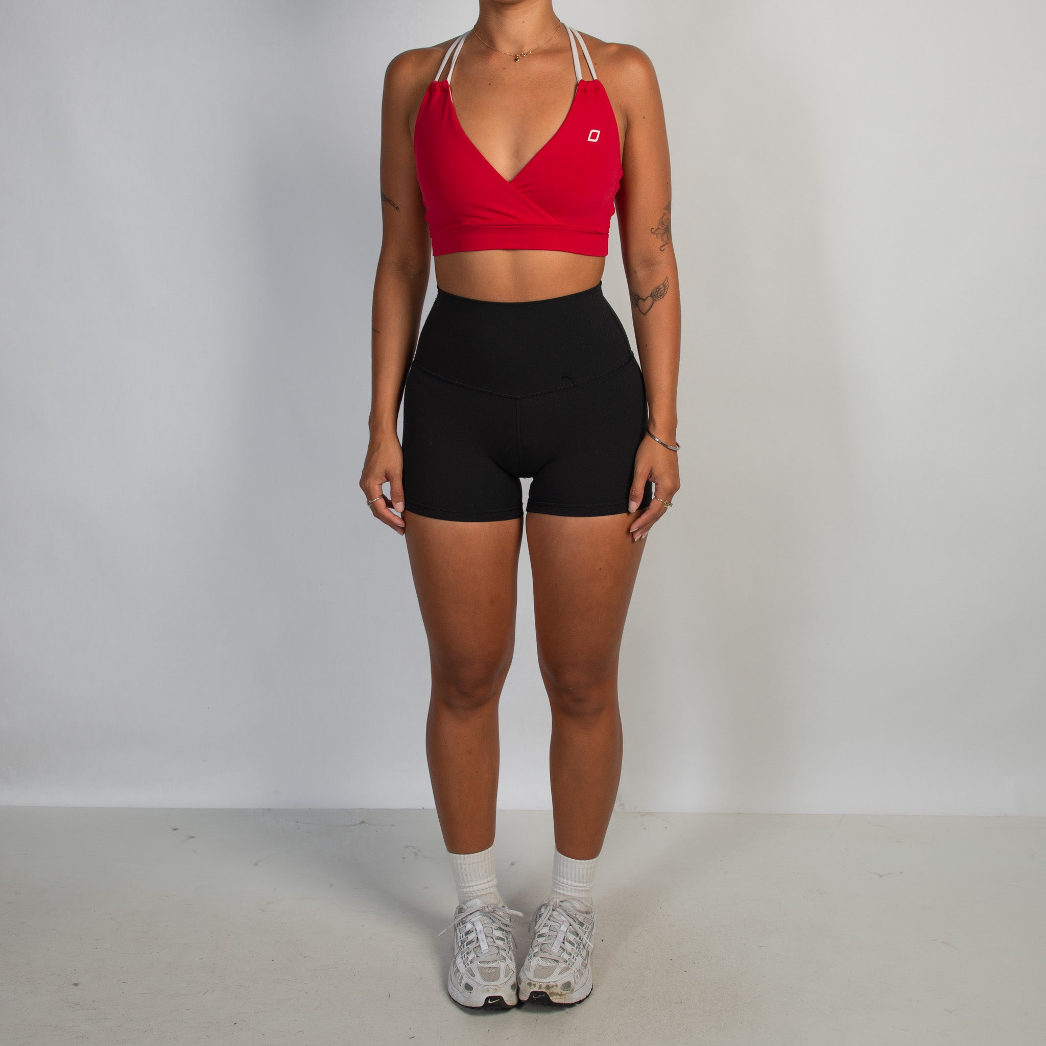 RED SPORTS BRA