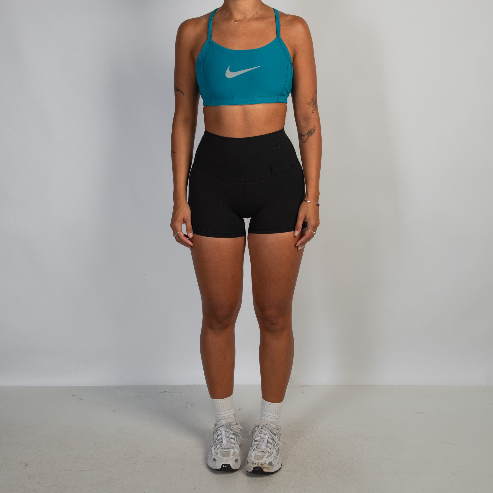 TEAL NIKE SPORTS BRA