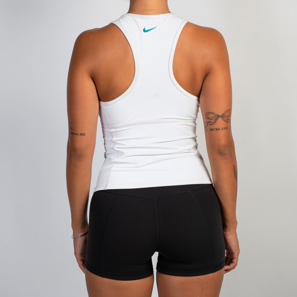 WHITE ACTIVE TANK TOP