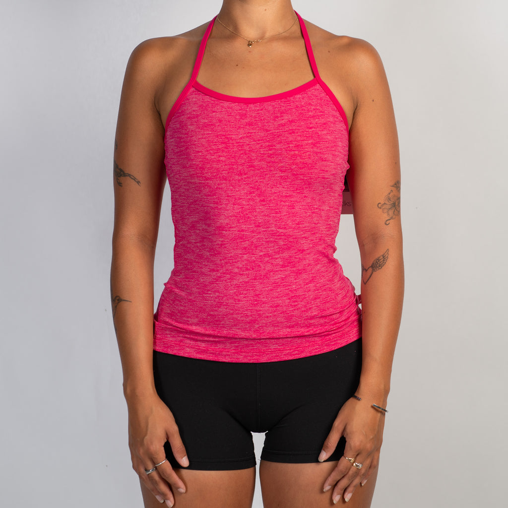 HOT PINK ACTIVE TANK TOP