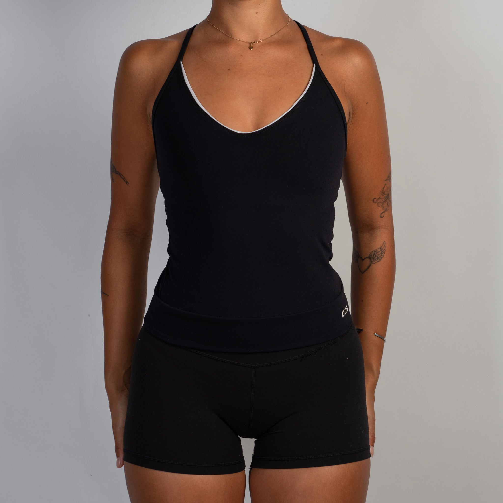 WHITE TRIM ACTIVE TANK TOP