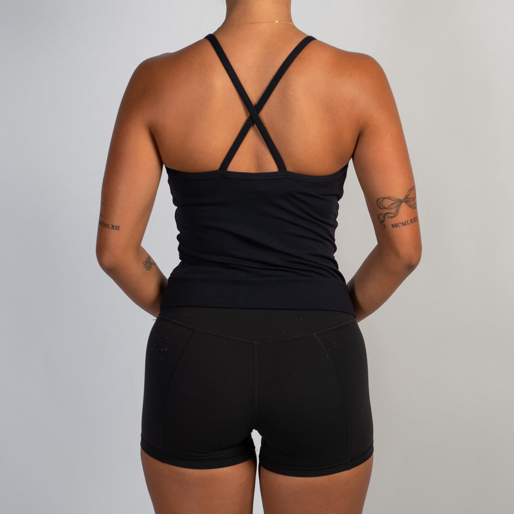 WHITE TRIM ACTIVE TANK TOP