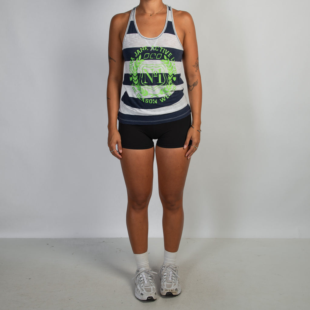 STRIPE COTTON TANK TOP