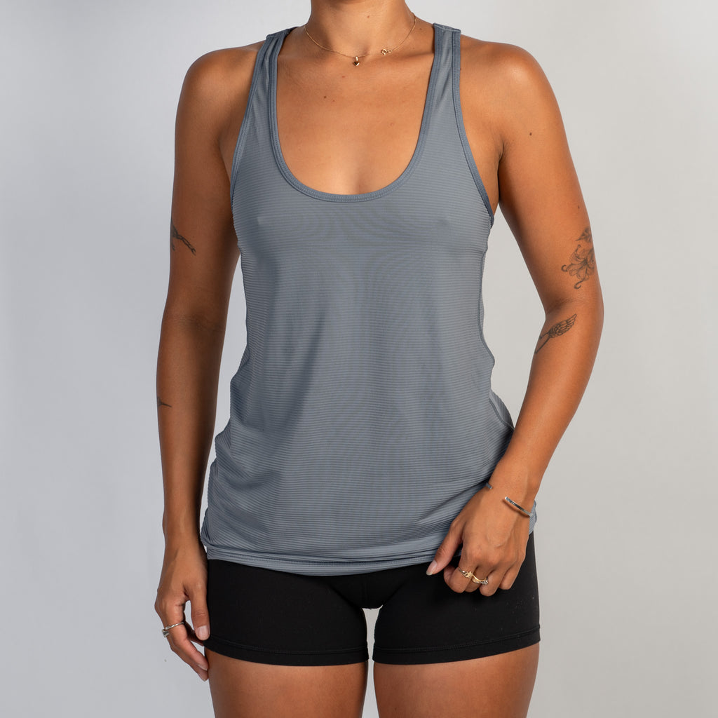 GREY ACTIVE TANK TOP