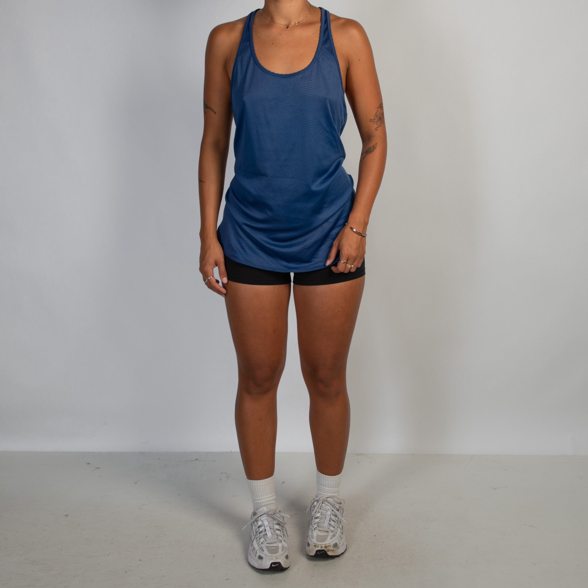 NAVY ACTIVE TANK TOP