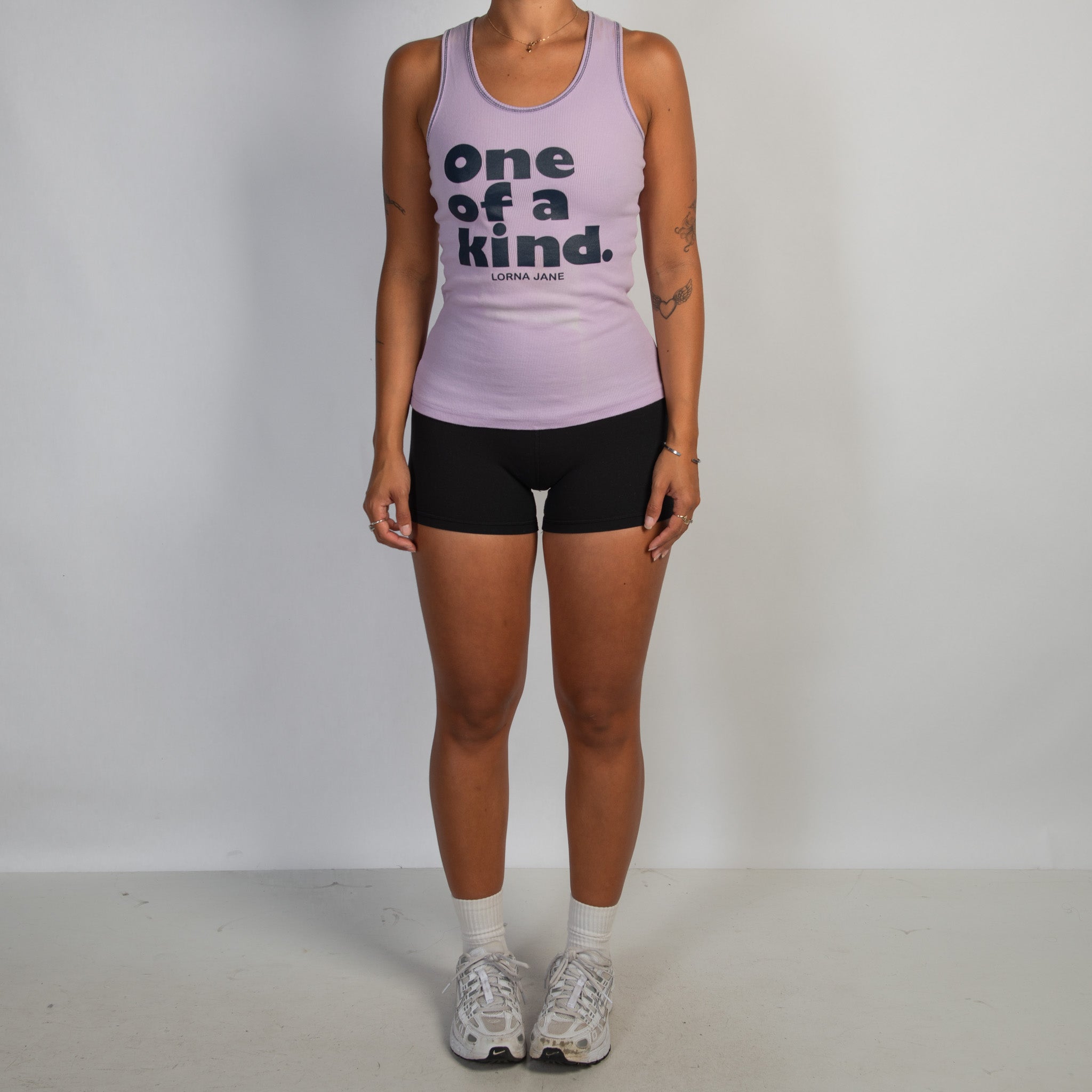LILAC COTTON TANK TOP