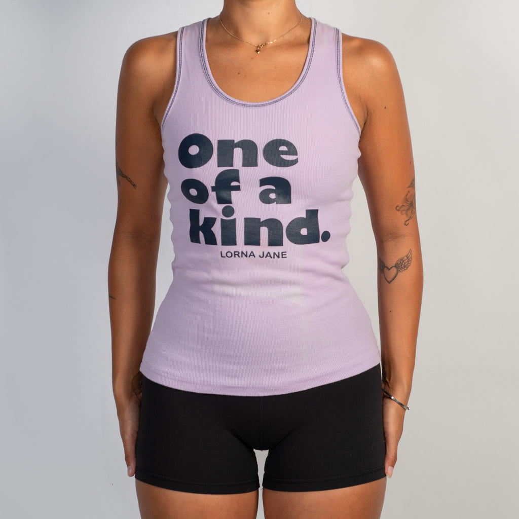 LILAC COTTON TANK TOP