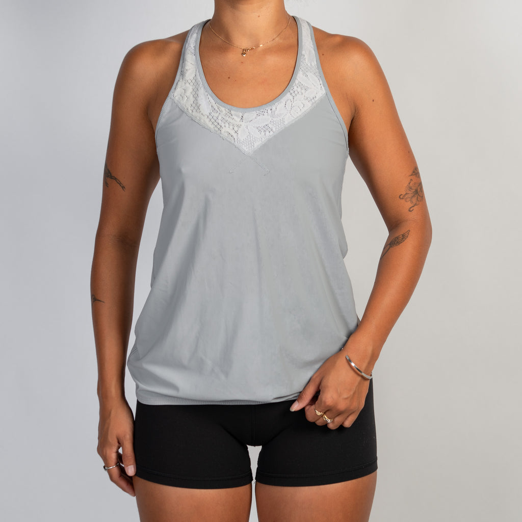 GREY ACTIVE TANK TOP