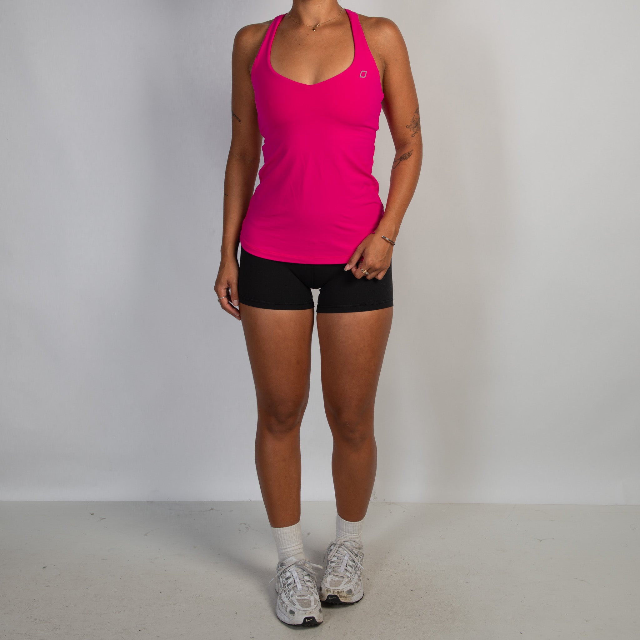 HOT PINK ACTIVE TANK TOP