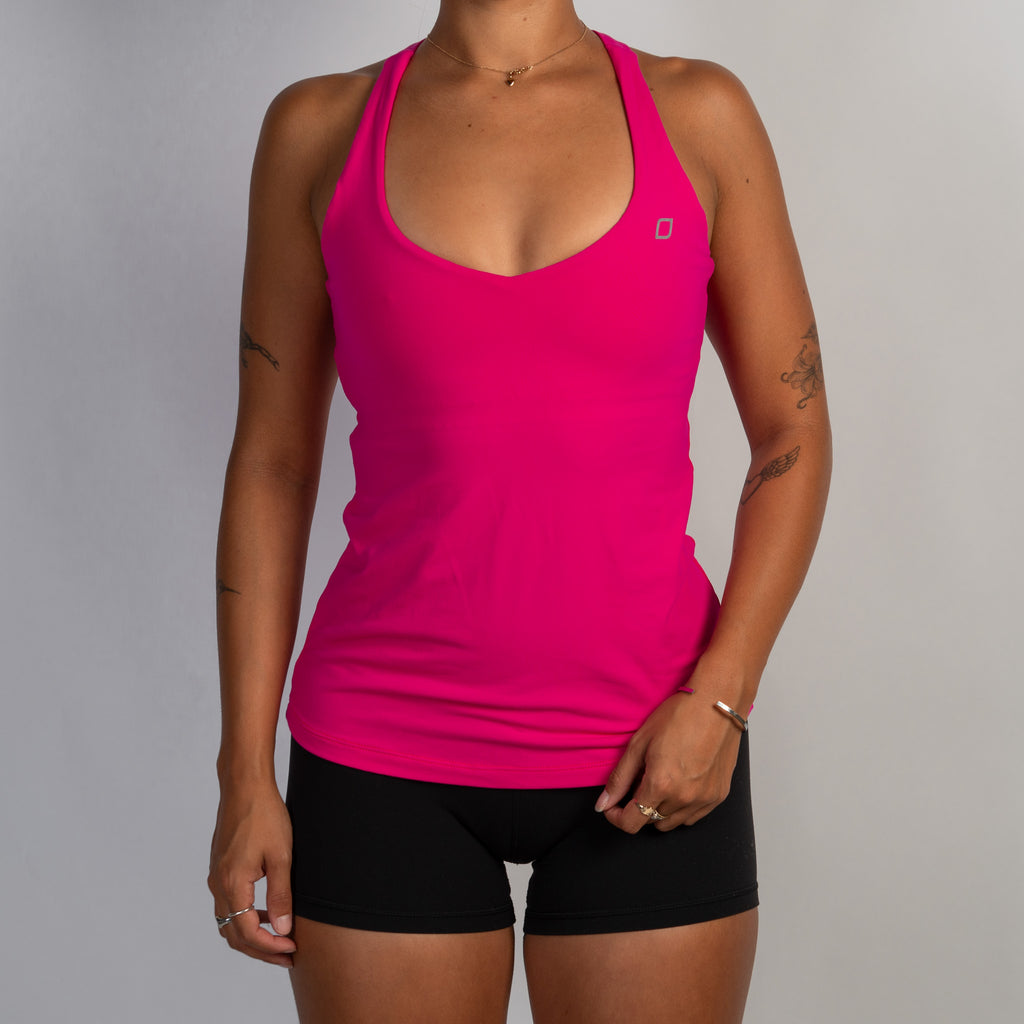 HOT PINK ACTIVE TANK TOP