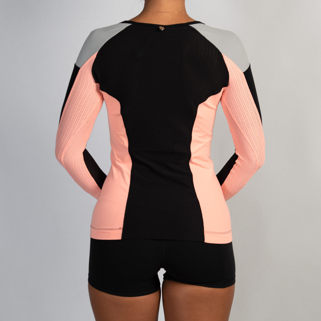 PANEL LONG SLEEVE TOP