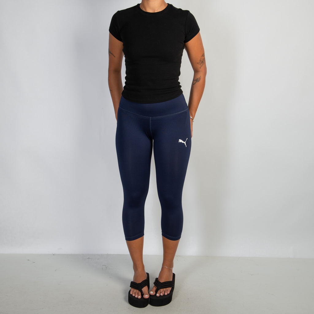 NAVY CAPRI TIGHTS