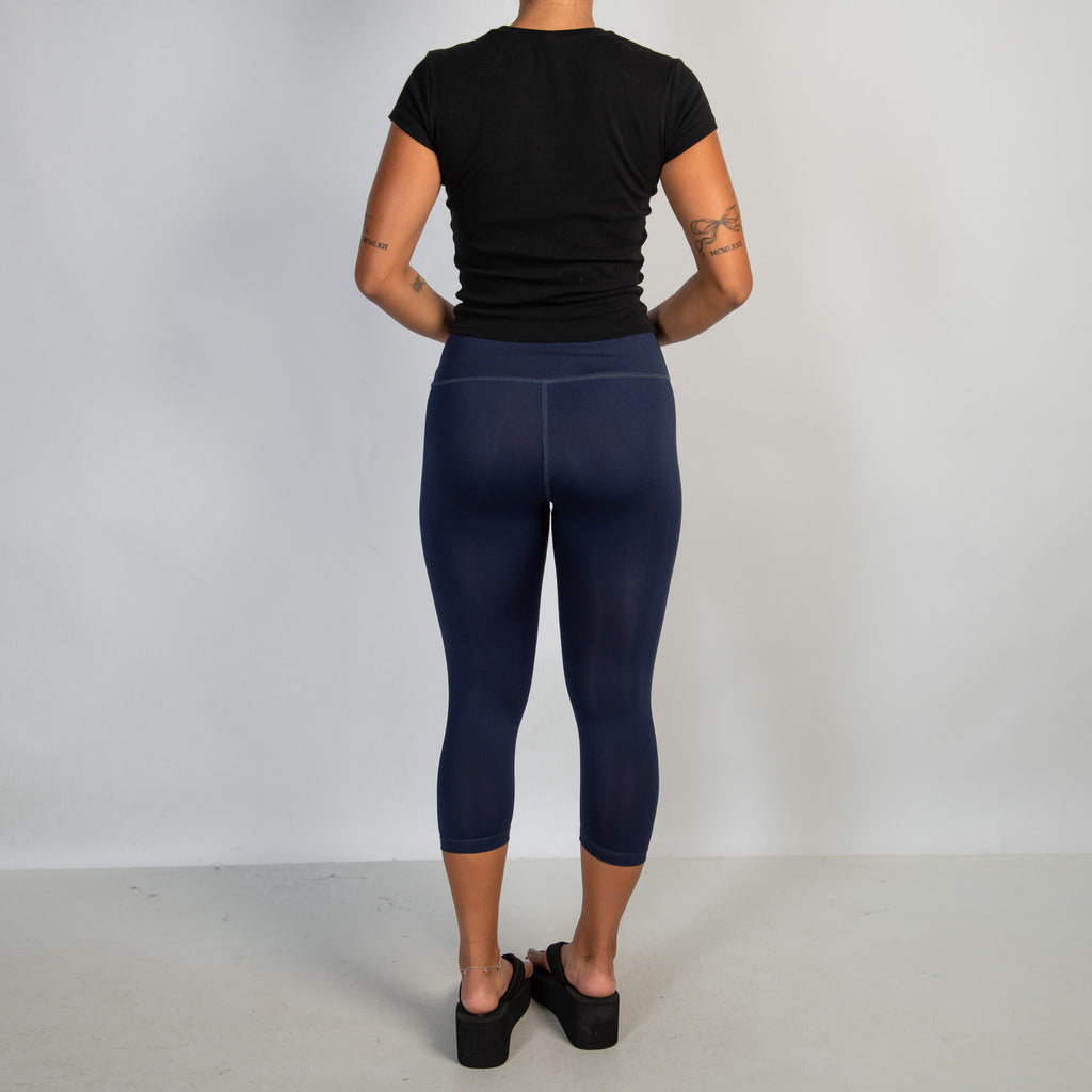 NAVY CAPRI TIGHTS