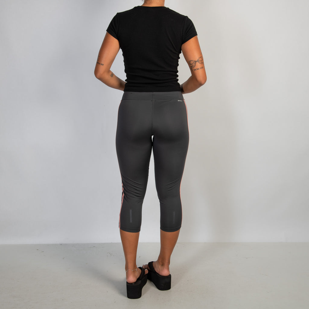 SLATE GREY CAPRI TIGHTS
