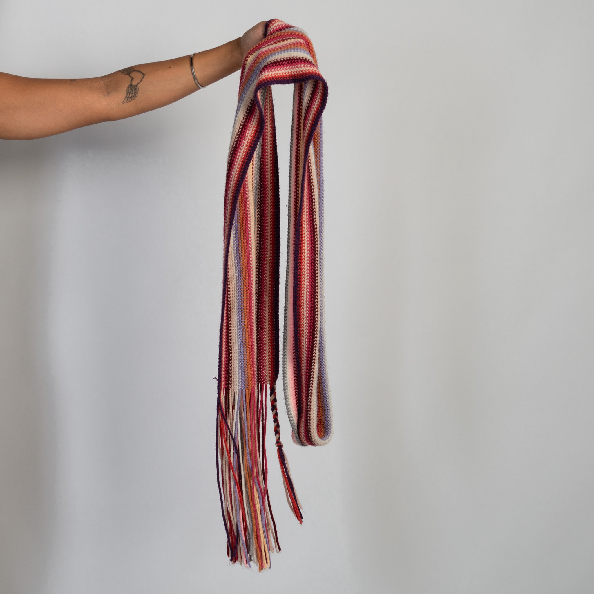 MULTICOLOUR STRIPE SCARF
