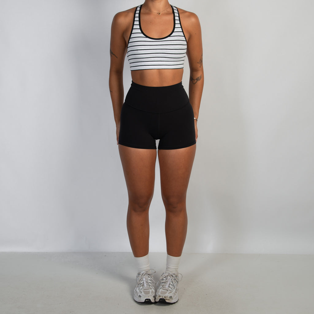 B&W COTTON SPORTS BRA