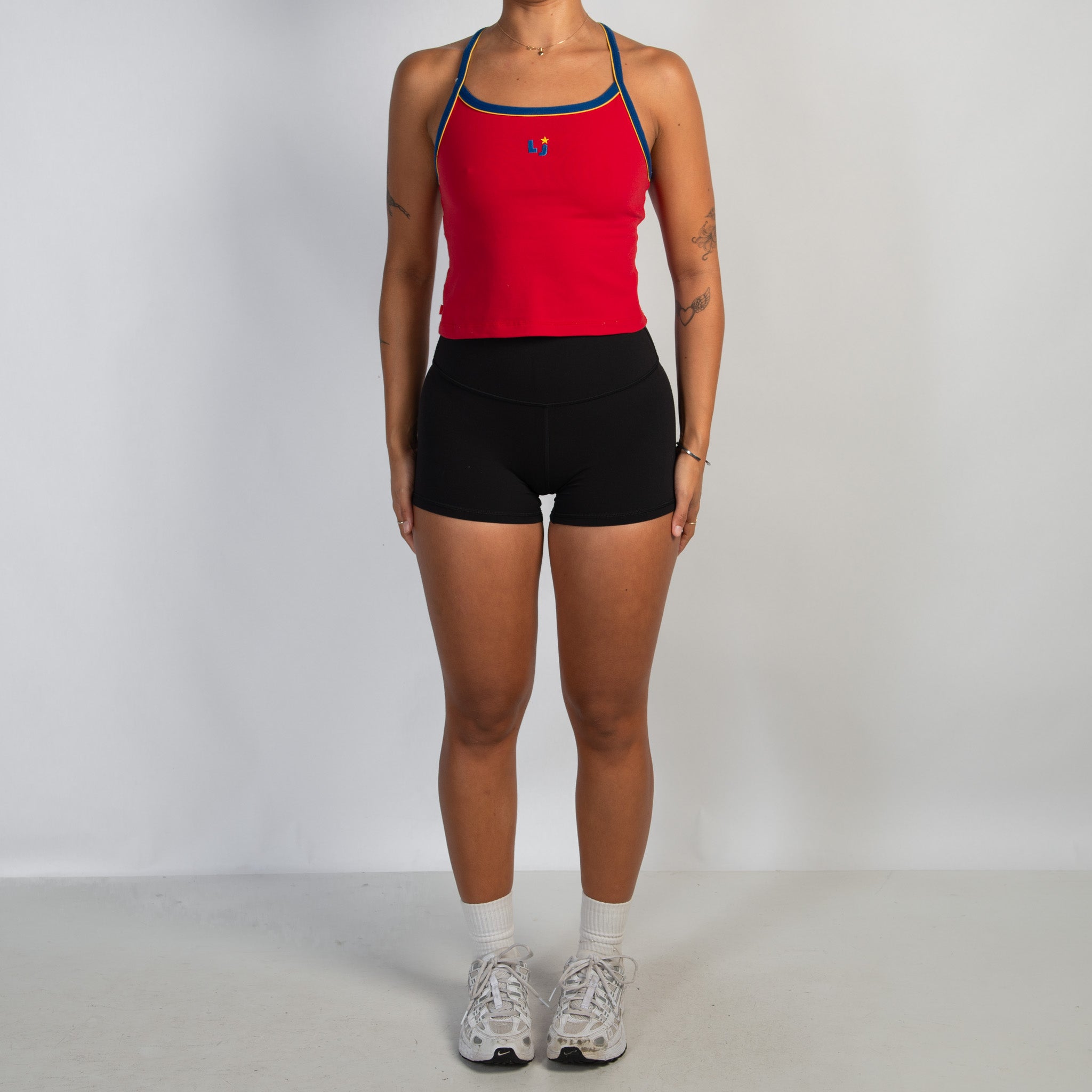 RED ACTIVE TANK TOP
