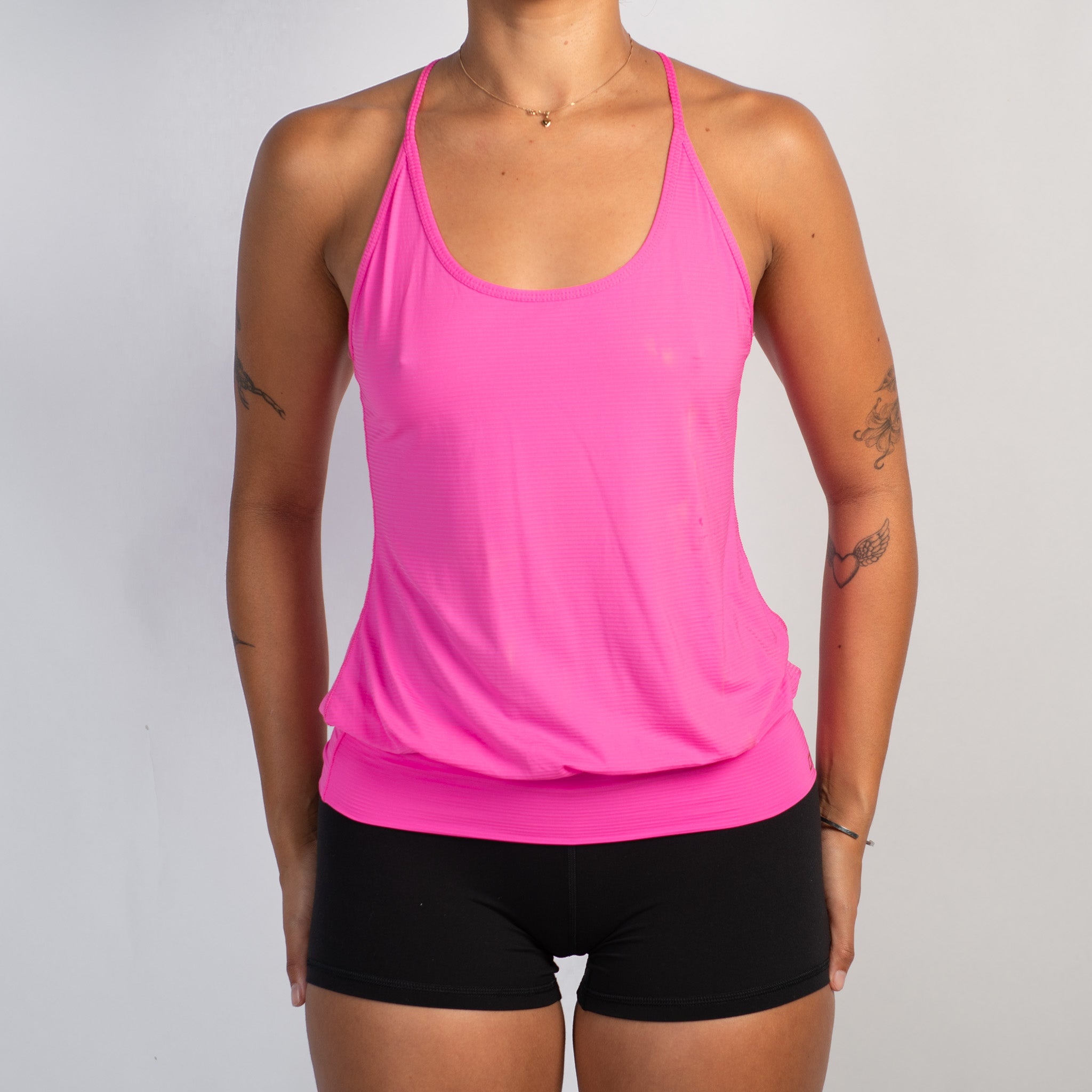 HOT PINK ACTIVE TANK TOP