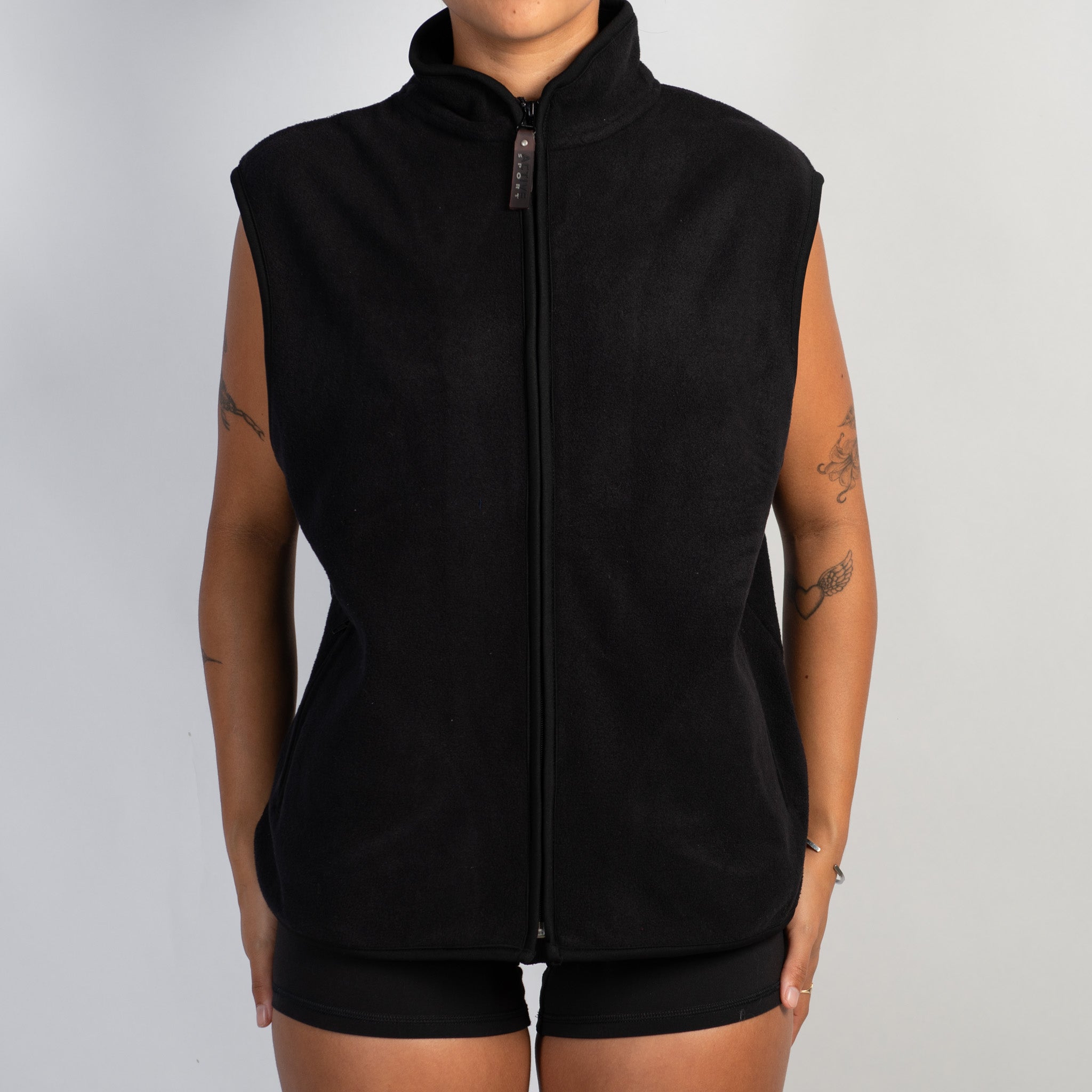 BLACK FLEECE GILET