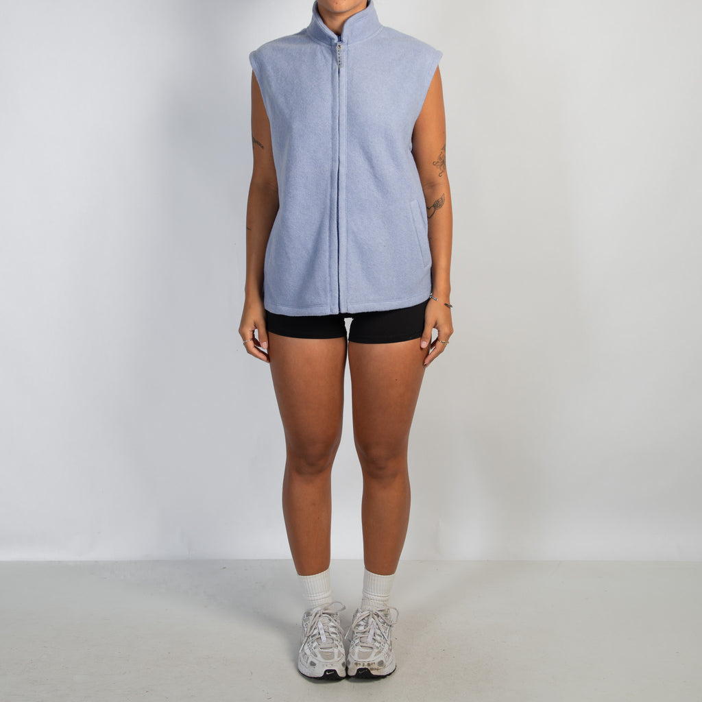 LILAC FLEECE GILET