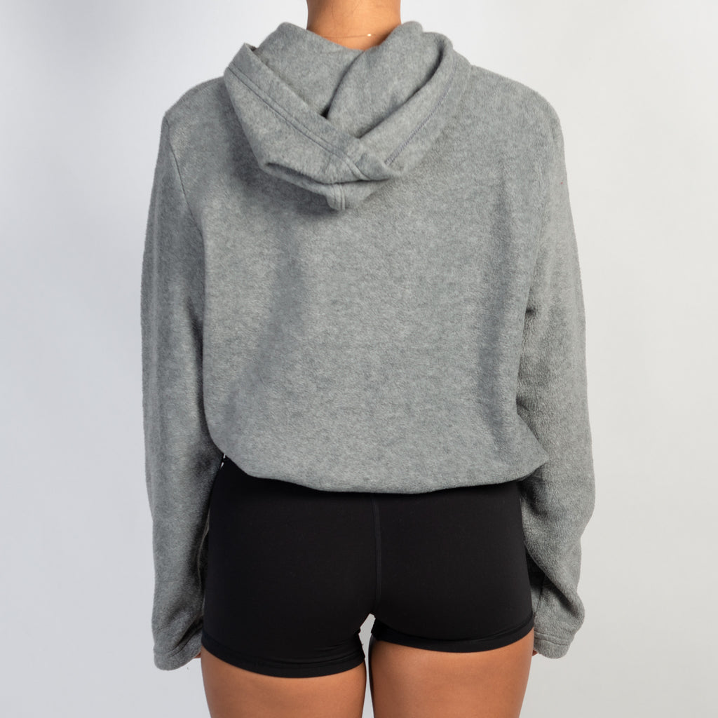 GREY FLEECE HOODIE