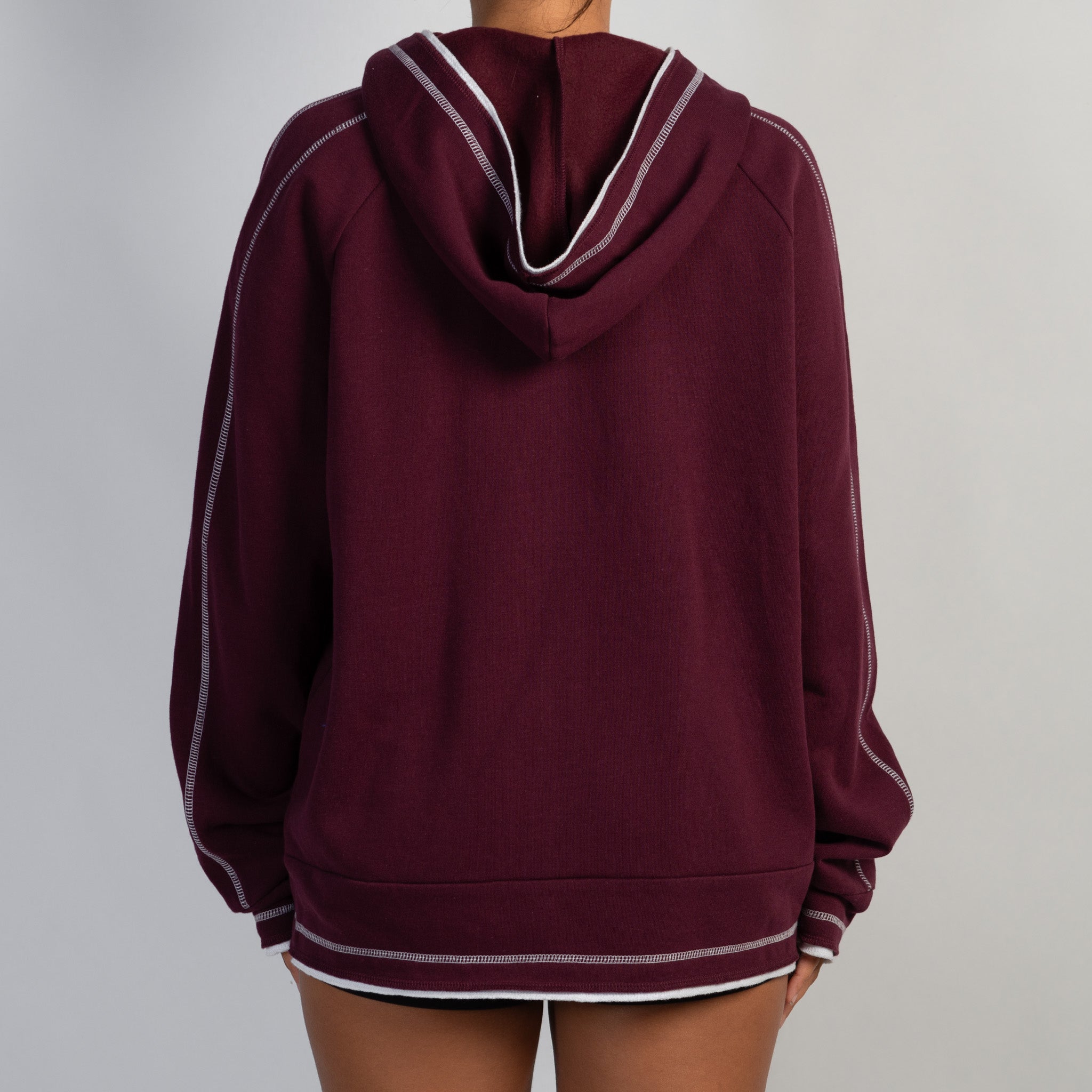 PLUM FLEECE ZIP JACKET