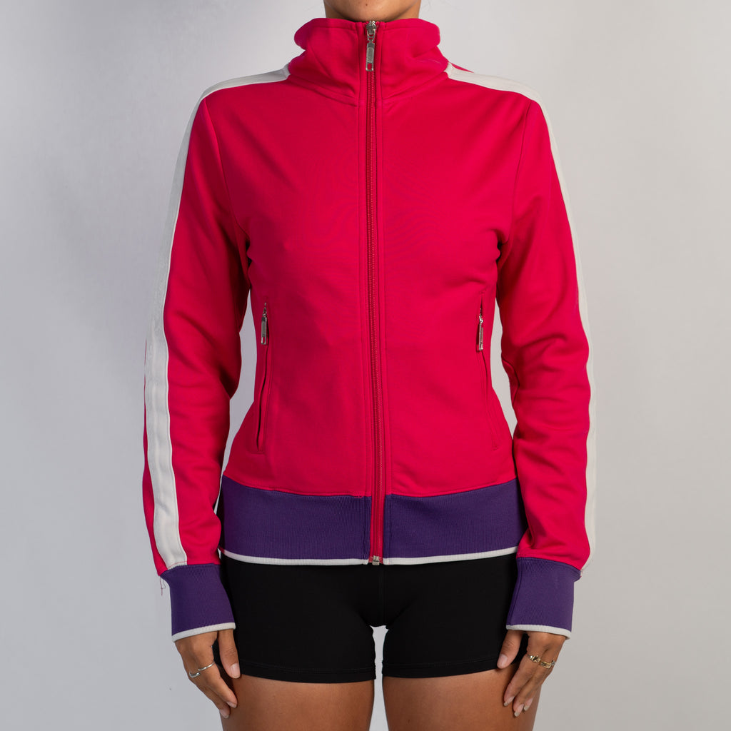 HOT PINK TRACK JACKET