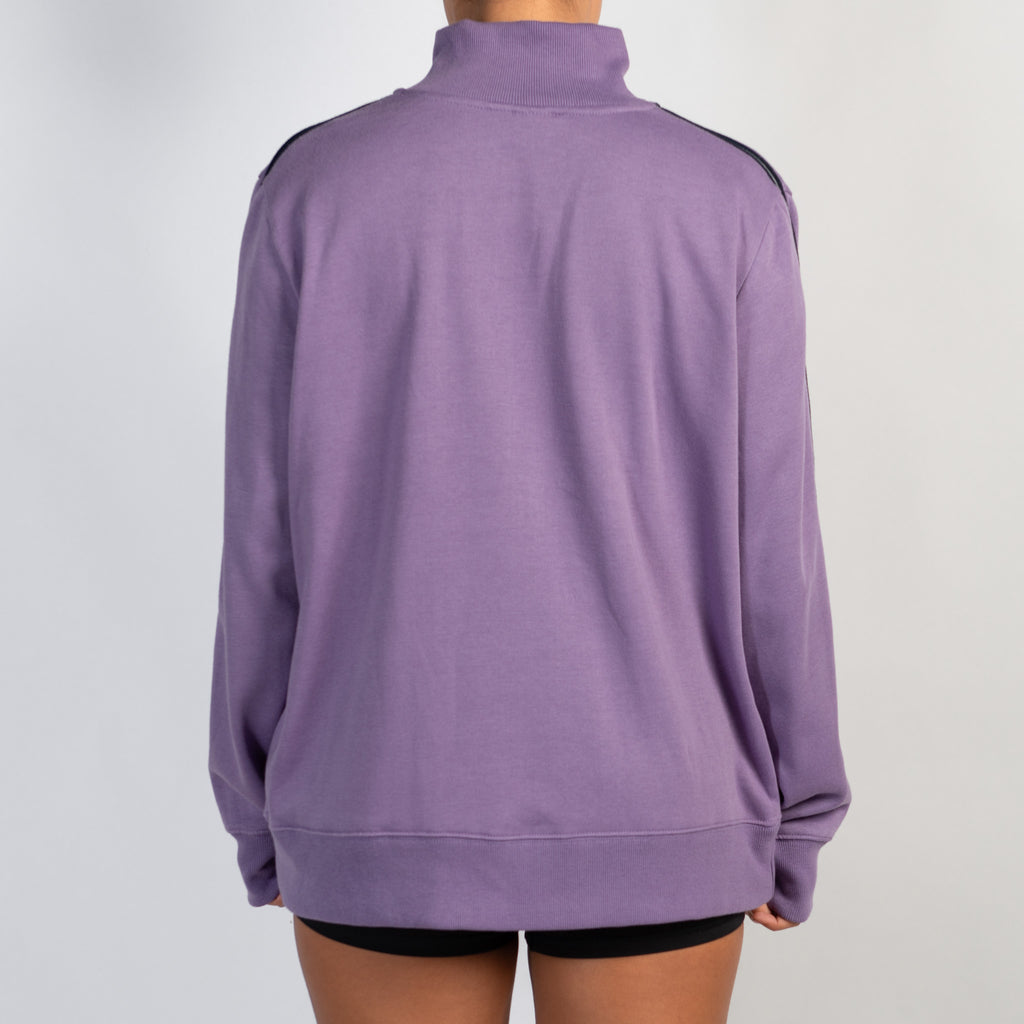 PURPLE FLEECE ZIP JACKET