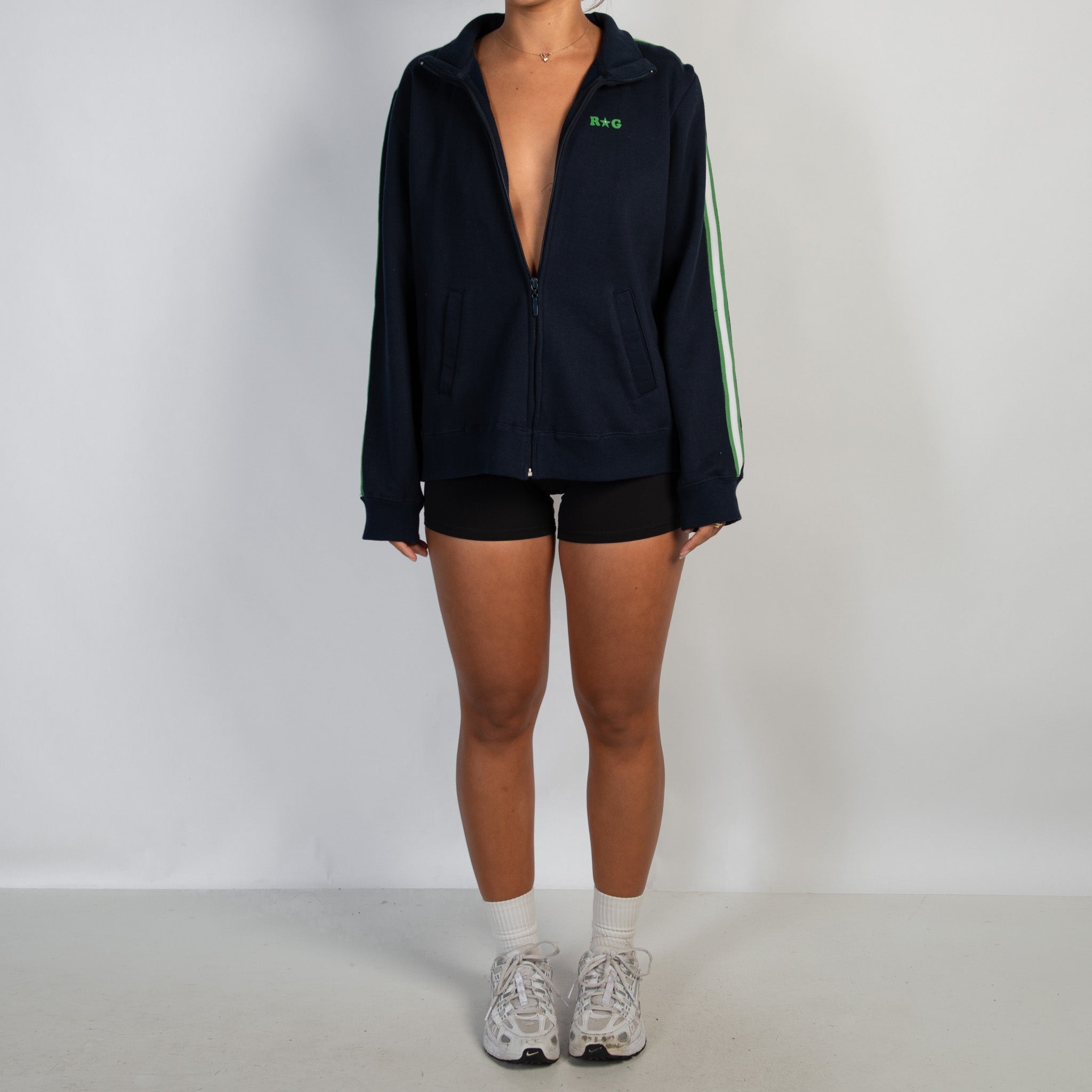 NAVY FLEECE JACKET