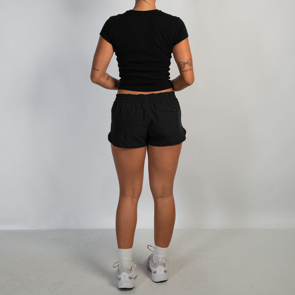 BLACK ACTIVE SHORTS