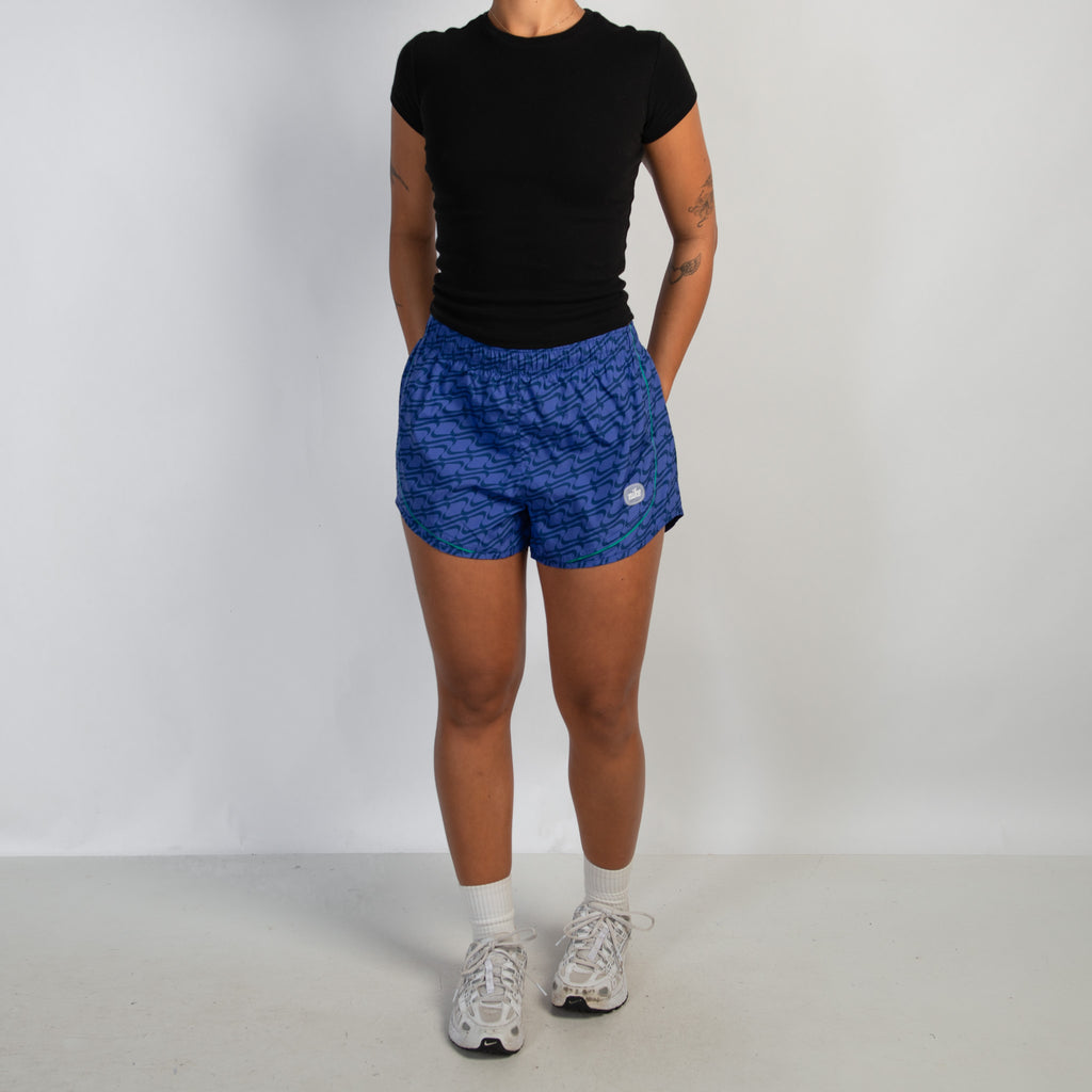 INDIGO PATTERN SHORTS