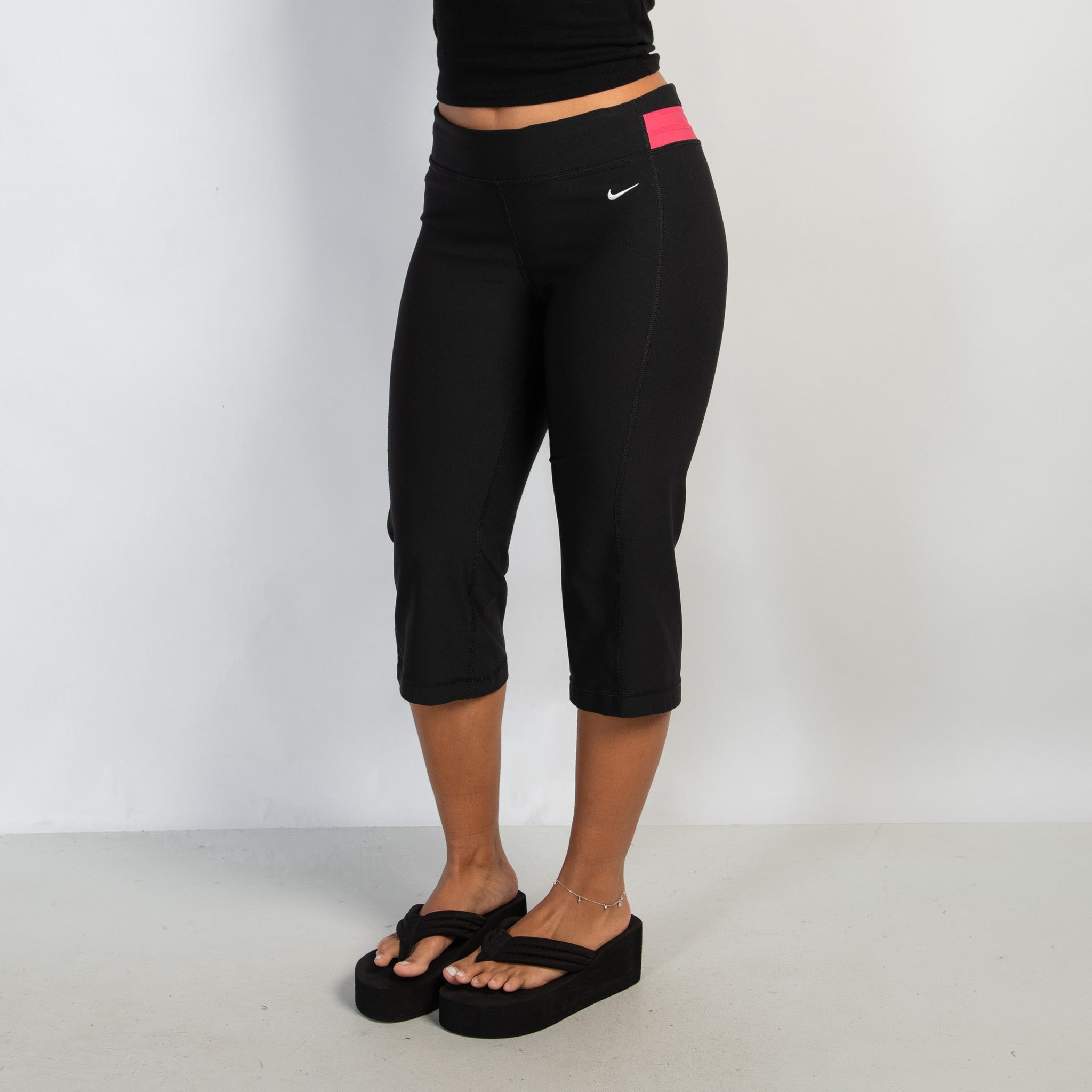 PINK ACCENT 3/4 TIGHTS
