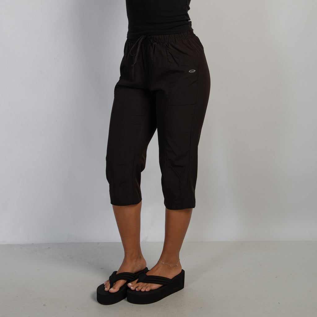 BLACK DRAWSTRING PANTS