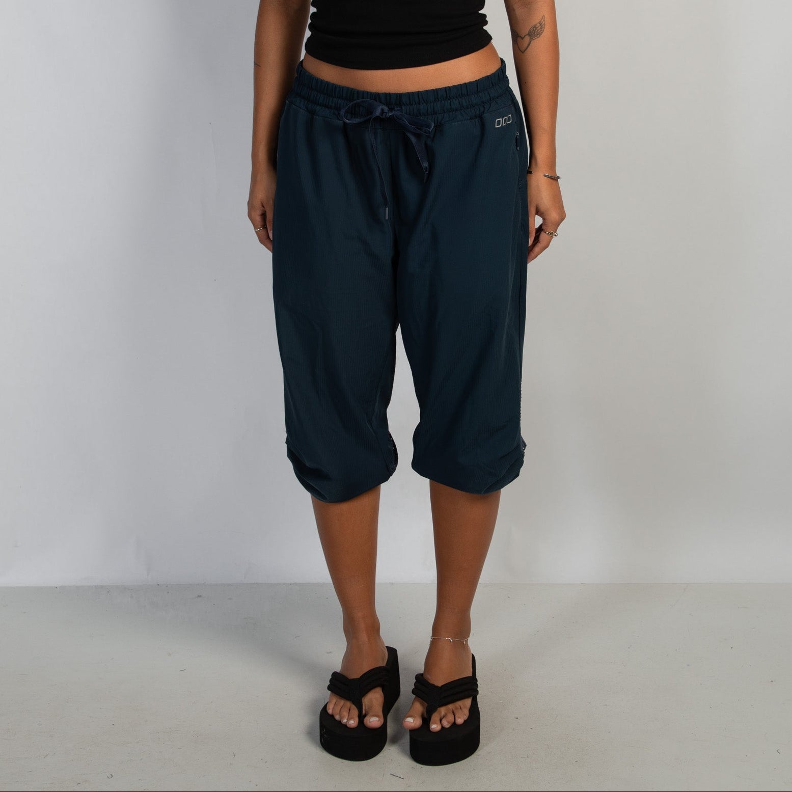 NAVY DRAWSTRING PANTS