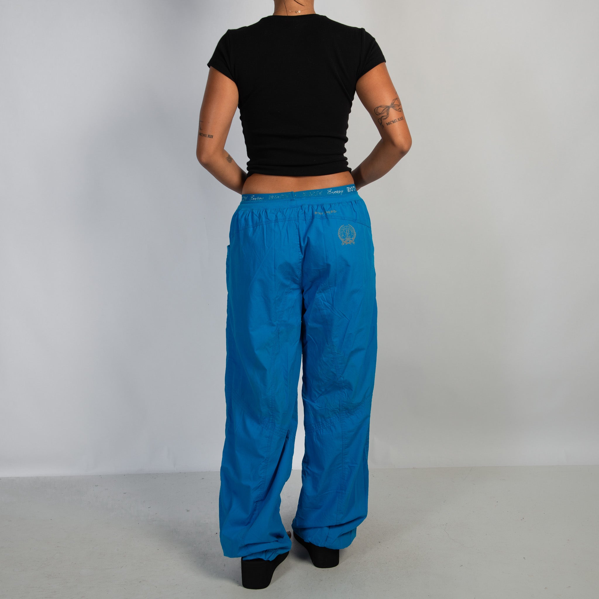 BLUE TRACKSUIT PANTS