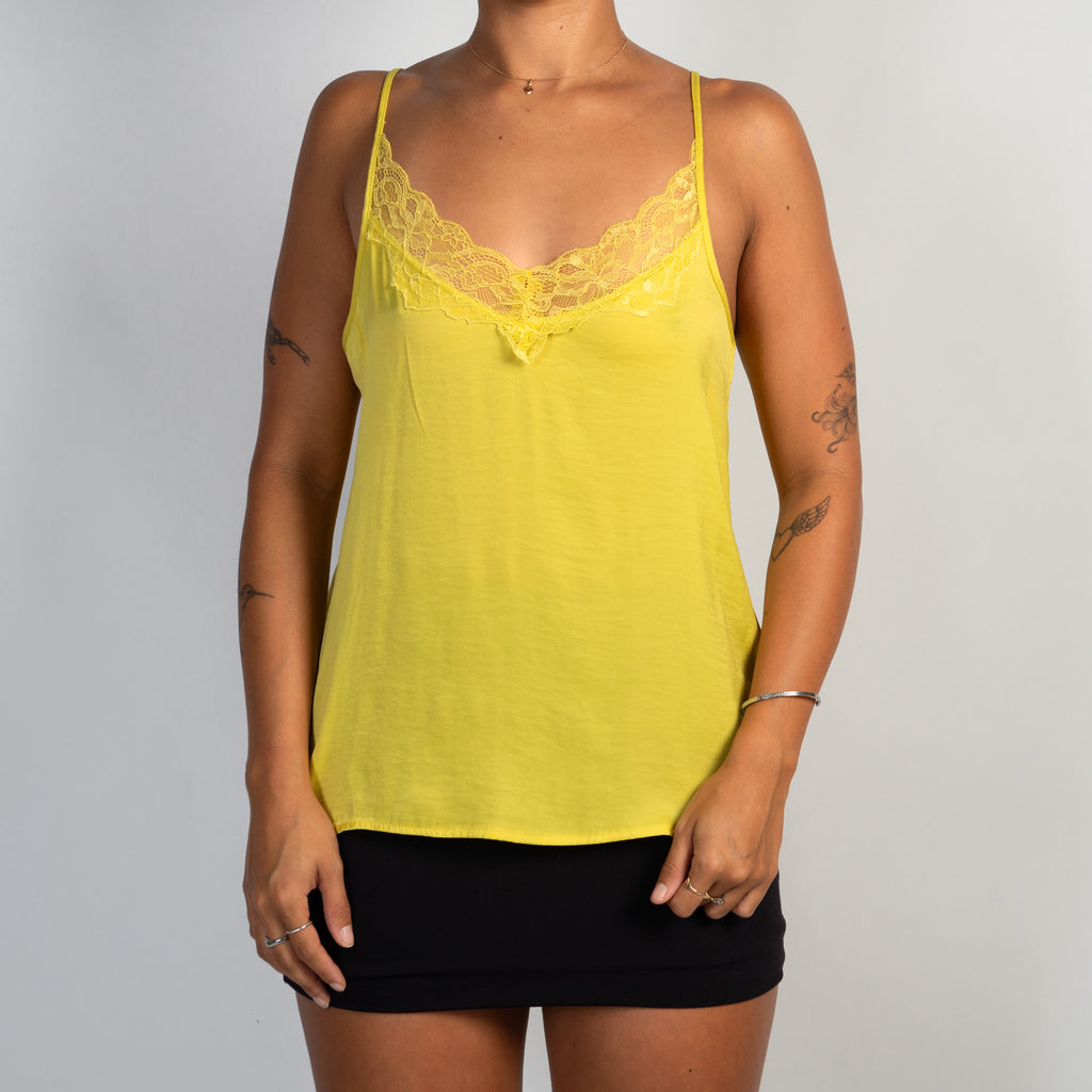 YELLOW SLIP CAMISOLE