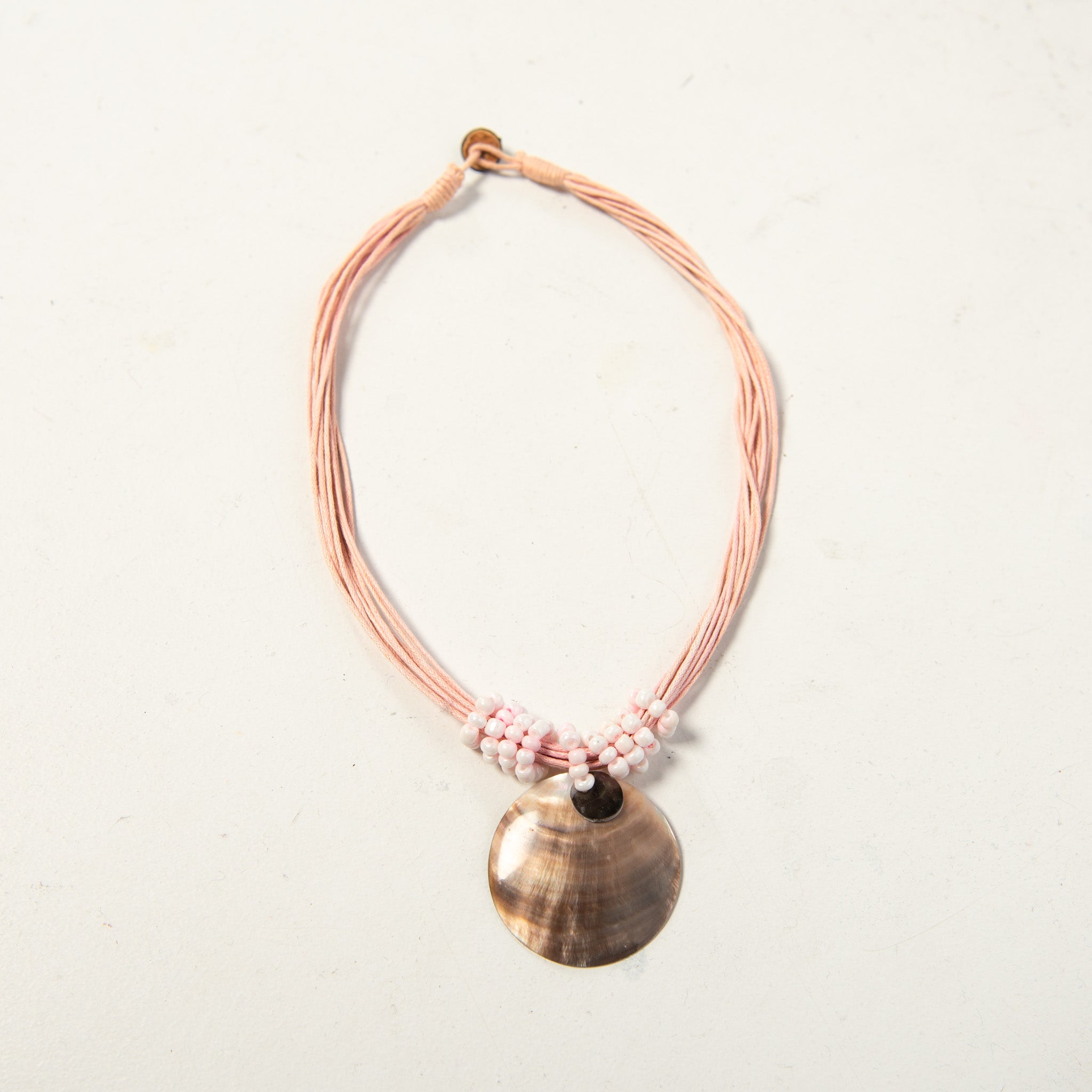 PINK SHELL NECKLACE