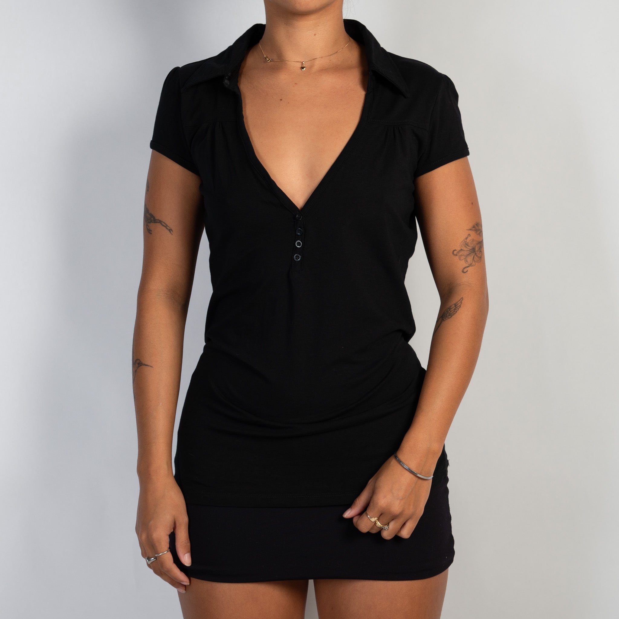 BLACK POLO SHIRT