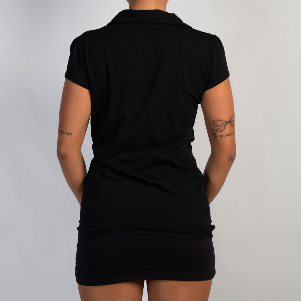BLACK POLO SHIRT